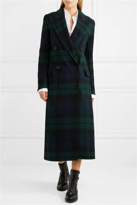 burberry double-breasted tartan coat|what is Burberry nova check.